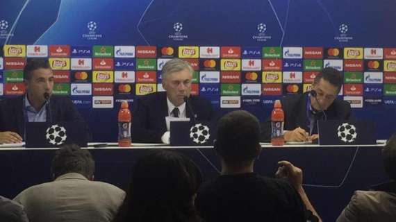 Ancelotti in conferenza: "PSG big d'Europa, ma ora siamo avanti noi! Che emozione il San Paolo. Belgrado? Allora il pari era buono..."