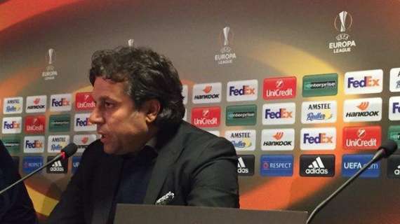 In conferenza un interprete speciale: è un tifoso azzurro residente in Danimarca