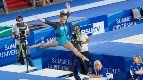Universiadi, ginnastica artistica: argento per la toscana Mori