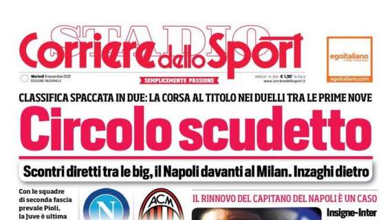 PRIMA PAGINA - Cds: “Insigne-Inter: la tentazione di Marotta. Il rinnovo è un caso”