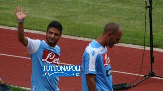 Napoli-Rappr. Trentino 9-0, le pagelle: Insigne da favola, Britos, Inler e Dossena in grande forma, Edu rimandato e Gargano in tilt
