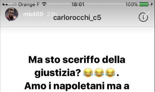 FOTO - Balotelli insultato sui social reagisce: "Amo i napoletani, ma a questo che dovrei rispondere?"