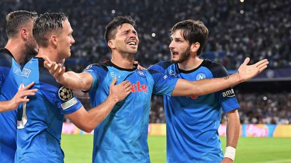 Napoli ancora imbattuto: solo altre 9 squadre senza ko nei top-5 campionati europei