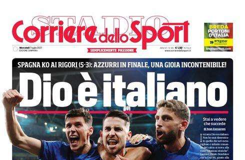PRIMA PAGINA - CdS Campania: "Napoli, Koulibaly cerca una strada"