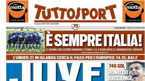 PRIMA PAGINA - Tuttosport: "Forza Diego. Maradona, tutto ok"