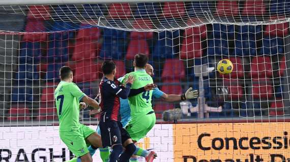 La Lazio cade ancora: 3° ko nelle ultime 4, il Bologna vola con Mbaye e Sansone