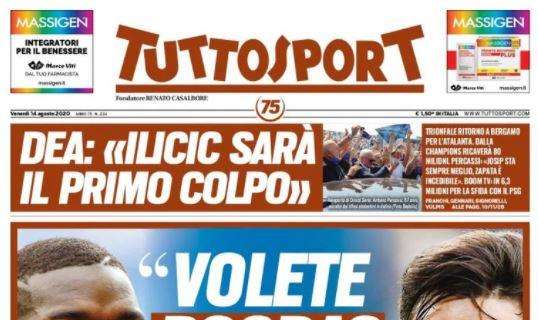 PRIMA PAGINA - Tuttosport sul mercato Juve: "Volete Pogba? Dateci Dybala!"
