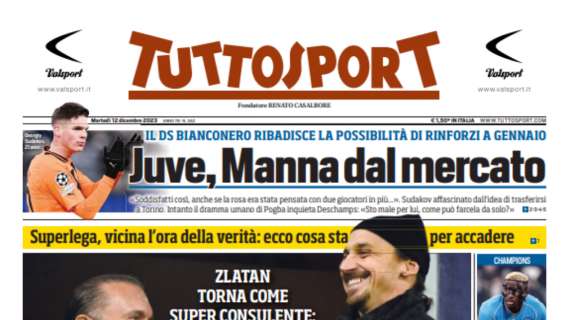 PRIMA PAGINA - Tuttosport: “Napoli al bivio e Osimhen va in Marocco...”