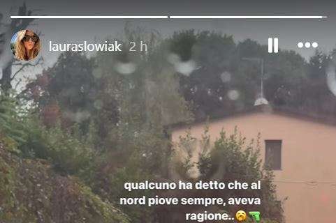 Lady Zielinski e la pioggia di Milano: "Al nord piove sempre, avevano ragione"