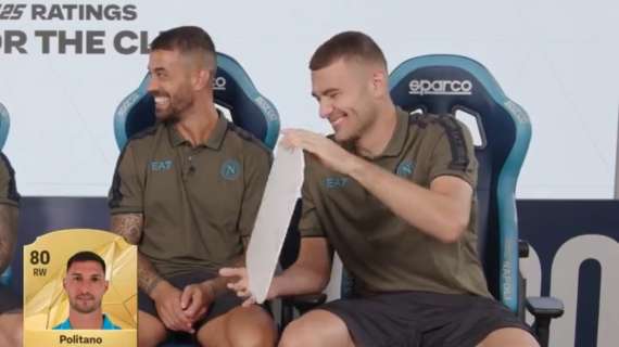 FC 25, ecco i ratings: la clip SSCNapoli con Di Lorenzo, Spinazzola, Politano e Buongiorno