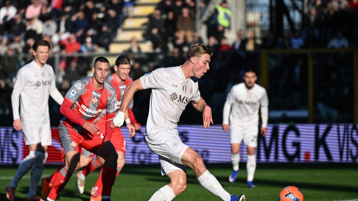 Hojlund la sblocca col tap-in! Napoli già avanti al 13esimo minuto