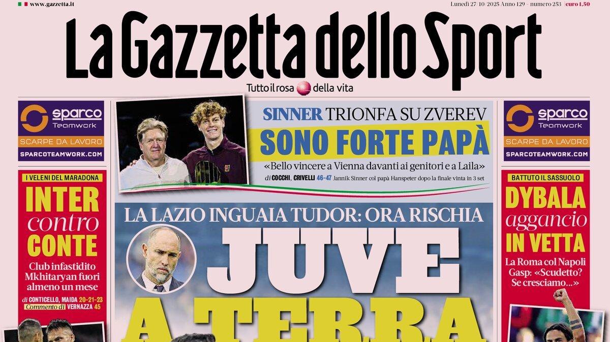Gazzetta dello Sport: "Inter contro Conte"
