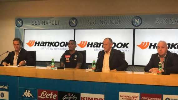 Nuovo sponsor presentato a Castel Volturno: Hankook ha scelto il Napoli dopo Real Madrid, Borussia ed Europa League