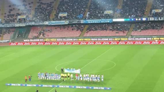 Napoli-Sampdoria, i dati ufficiali sugli spettatori e l'incasso: solo 22mila tifosi presenti