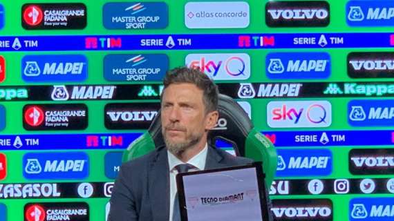 Di Francesco in conferenza: "Napoli non mi ha impressionato, col gol di Rigoni gara sarebbe cambiata..."