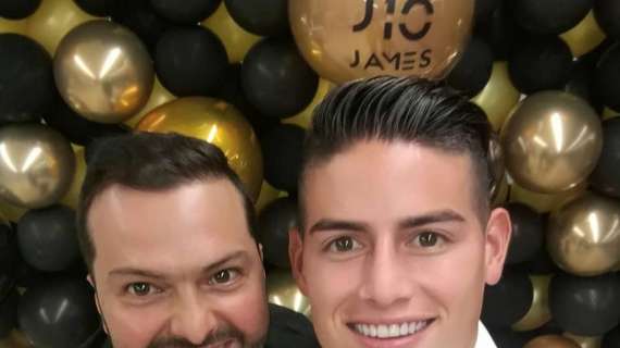 FOTO - James, il sondaggio dello zio su Instagram: "Atletico o Napoli?"