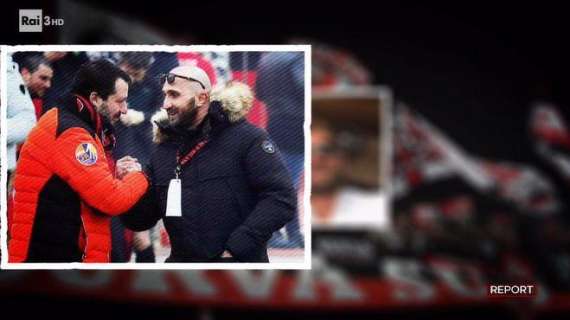 Report e la nuova inchiesta ultras-malavita: dai ricatti al Milan allo scatto con Salvini ed il pluripregiudicato Lucci 