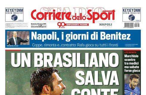 La prima del Corriere dello Sport Campania: "I giorni di Benitez: si gioca tutto..."