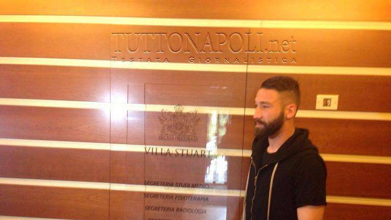 Tonelli, terminate le visite mediche a Villa Stuart: "Tutto procede bene, ma devo ancora firmare". Ora tappa alla Filmauro