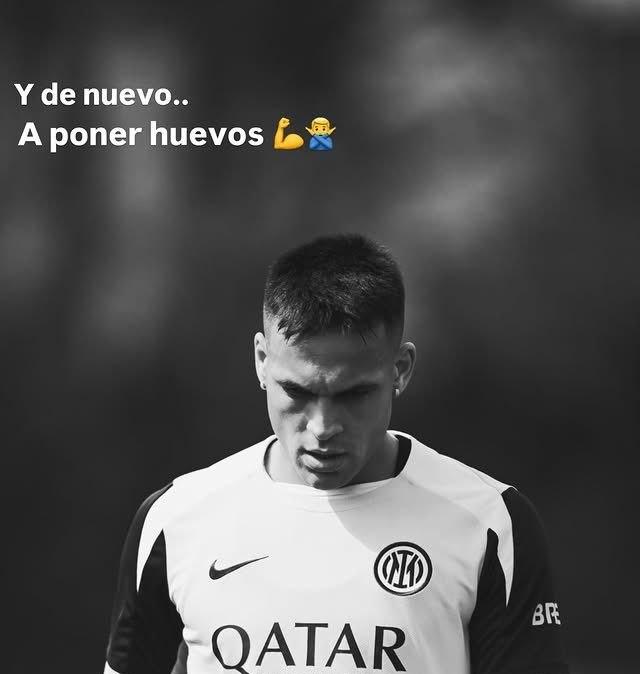 Lautaro infortunato, carica con velo di amarezza: il messaggio social