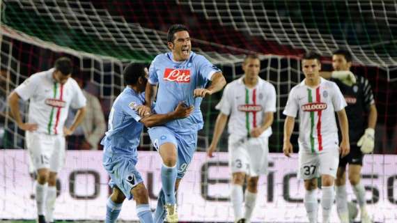 VIDEO - Il Napoli ricorda il gol di Lucarelli contro la Juve: le immagini del 2011