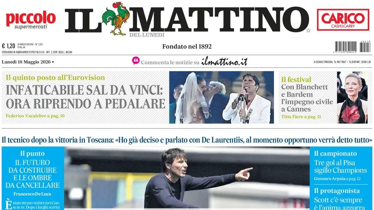 Il Mattino: "Mistero Conte"