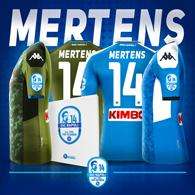 Maglia celebrativa di Mertens: Tutti i particolari