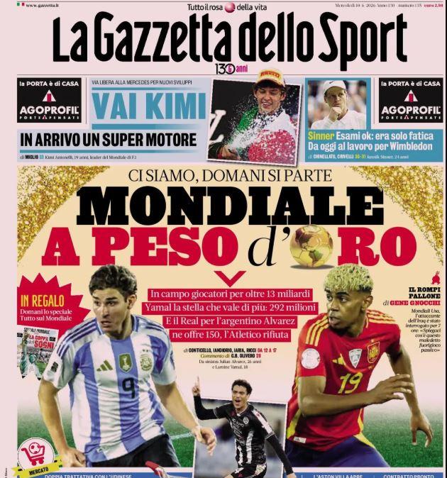 Calciomercato Inter, La Gazzetta dello Sport: "C'è Atta con Solet"