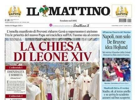 Il Mattino: "Napoli, non solo De Bruyne: idea Hojlund"