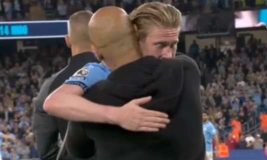 Premier, tris City: standing ovation ma la traversa nega il gol d'addio a De Bruyne