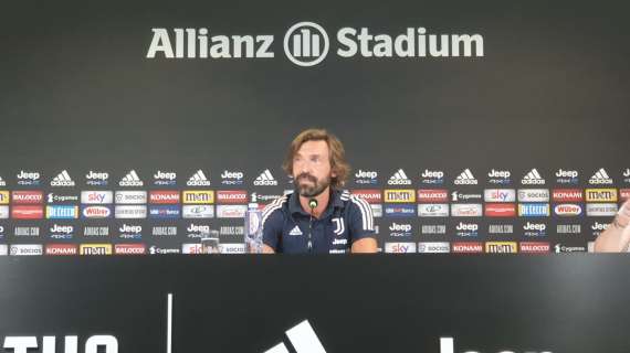 Juventus, Pirlo predica calma: "Siamo insieme da giovedì, c'è tanto da lavorare"
