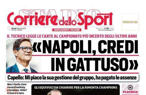PRIMA PAGINA - CdS Campania: "Gattuso ha cinque nodi, dalla difesa al ruolo di Fabiàn"