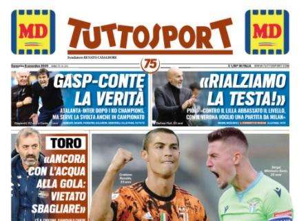 PRIMA PAGINA - Tuttosport spinge la Juve: "Test scudetto"