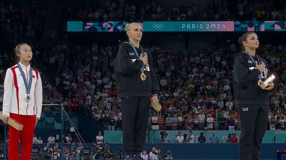 Ginnastica, doppietta storica a Parigi! Oro per D'Amato, bronzo per la napoletana Esposito