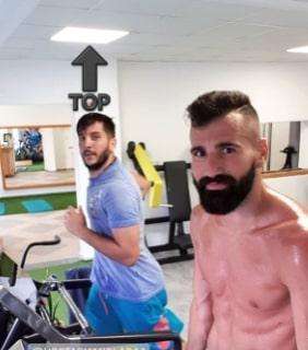 FOTO - Manolas si allena in vacanza: lo scatto del greco sul tapis roulant
