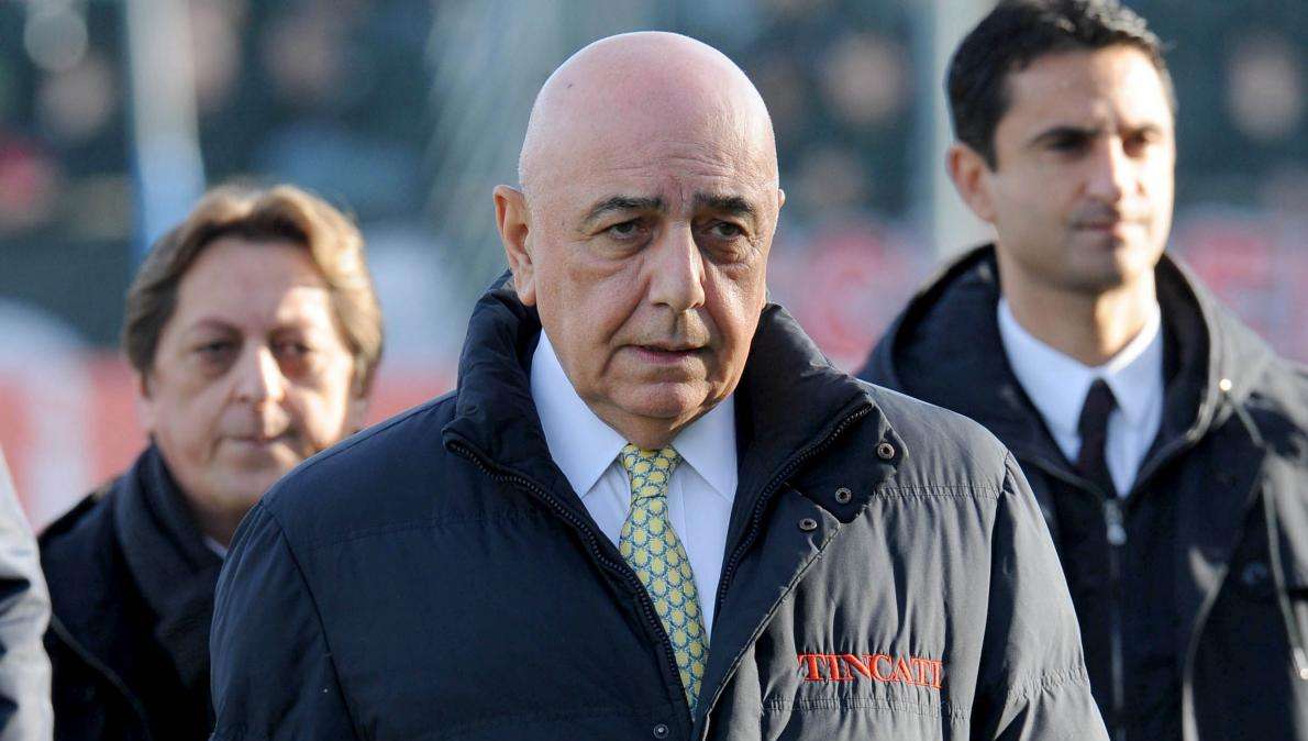 Galliani: "Contento che De Laurentis la pensi come me"