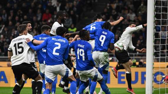 Tonali illude: la Germania ribalta 2-1 l’Italia! 90’ per Di Lorenzo, Politano-Raspa fuori nel 2T