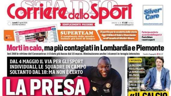 PRIMA PAGINA - CdS - "Kean, l'ultima follia lo avvicina al Napoli"