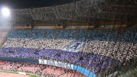 Stangata la Curva A per gli incidenti col Trabzonspor: aperta solo agli abbonati per Napoli-Inter. Servirà la Tessera del tifoso per gli altri settori 