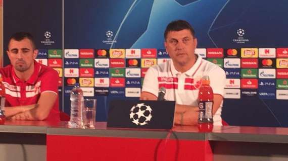 RILEGGI LIVE - Milojević: "Siamo la Stella Rossa! Paura di nessuno, lo dimostreremo! Avremo i nostri tifosi...", Srnic: "Col Liverpool dimostrato nostro valore"