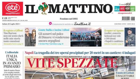 Il Mattino sulla serata in piazza a Dimaro: "Vi renderemo ancora orgogliosi"