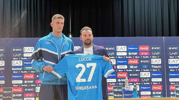 Lucca ammette: “ADL, Manna e Conte mi hanno voluto fortemente e Napoli era il mio obiettivo”