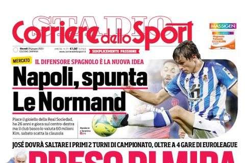 PRIMA PAGINA – CdS Campania: “Napoli, spunta Le Normand”