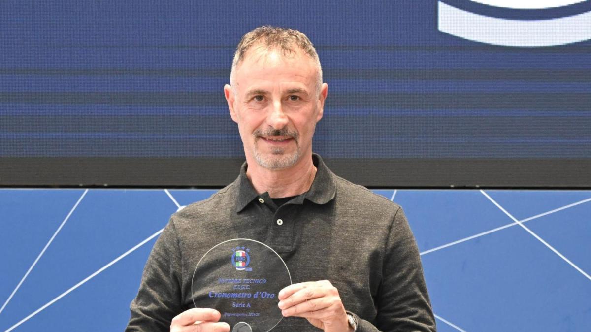 All'azzurro Coratti il premio 'Cronometro d'oro' per la miglior preparazione atletica 2024/25