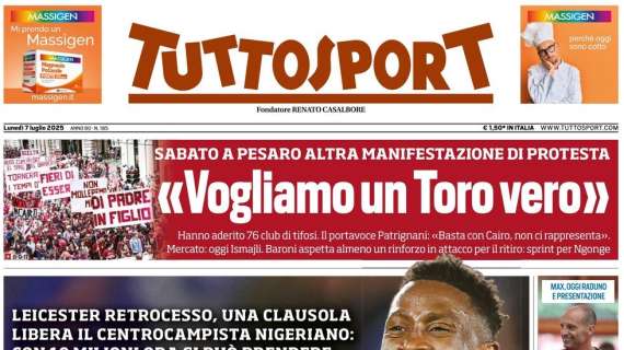 Il Torino spinge per Ngonge, Tuttosport: "Baroni lo vuole per il ritiro"