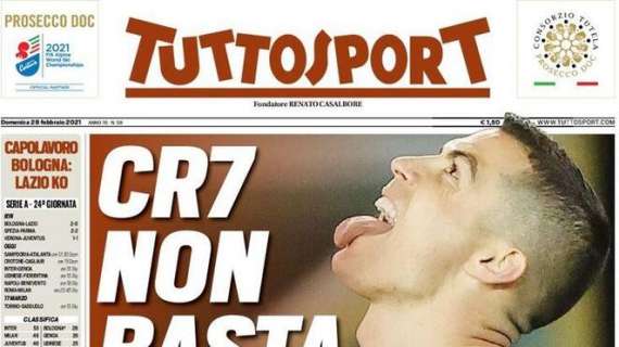 PRIMA PAGINA - Tuttosport sul caso Lazio-Torino: "La Lega decide oggi"