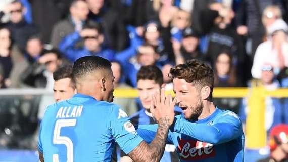 RILEGGI LIVE - Atalanta-Napoli 0-1 (64' Mertens): Dries si sblocca nella gara più importante, vittoria pesantissima degli azzurri