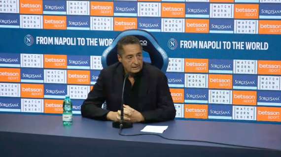 SSCNapoli, Lombardo introduce Calzona: "Aveva voglia di parlare ed il club è contento"