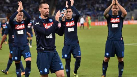 City-Napoli, scelta la divisa degli azzurri: partenopei in campo con la maglia blu notte