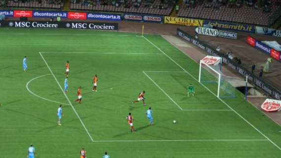 RILEGGI LIVE – Napoli-Galatasaray 3-1 (5' Pandev, 57' Amrabat, 80' Zuniga, 93' Insigne). Zuniga segna e salta al coro anti Juve, pace fatta. Chiude Insigne